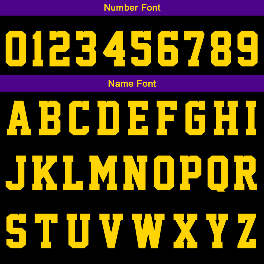 Uniforme de baloncesto personalizado en negro y morado con tu logotipo-nombre y número impresos