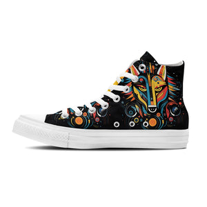 Realza tu estilo con las zapatillas de lona de media caña Fox para hombre y mujer