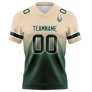 Camisetas de fútbol personalizadas con degradado-nombre-número y logotipo para adultos-niños y equipos