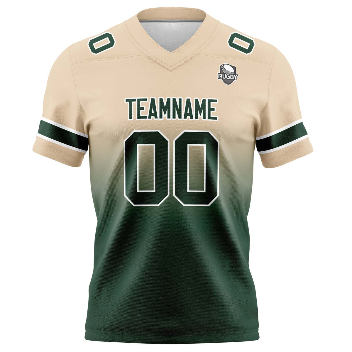 Camisetas de fútbol personalizadas con degradado-nombre-número y logotipo para adultos-niños y equipos
