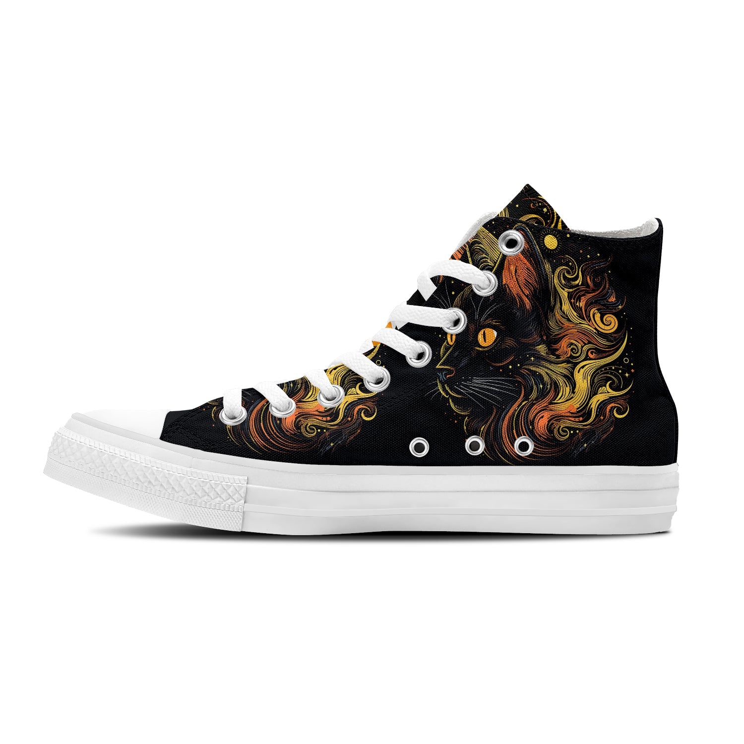 Resalta tu estilo con las zapatillas de lona de media caña para hombre y mujer Cat
