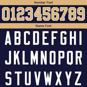 custom authentic gradient fashion football jersey navy-gold