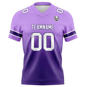 Camisetas de fútbol personalizadas con degradado-nombre-número y logotipo para adultos-niños y equipos