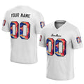 team customized authentic tie dye football jersey white mesh