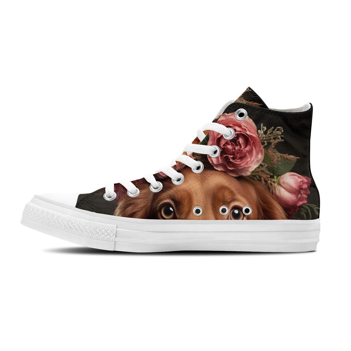 Whiskers Wonderland: Adéntrate en la ternura unisex con nuestras adorables zapatillas de lona de corte medio-con divertidos diseños de gatitos para hombres y mujeres