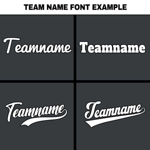 Camisetas de béisbol de hip hop negras personalizadas & cosidas & estampadas y con nombre y número personalizados