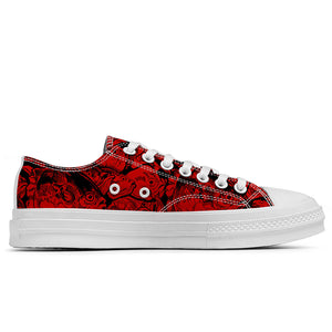 Resalta tu estilo con las zapatillas bajas de lona Fish para hombre y mujer
