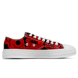 Realza tu estilo con zapatillas bajas de lona para hombre y mujer