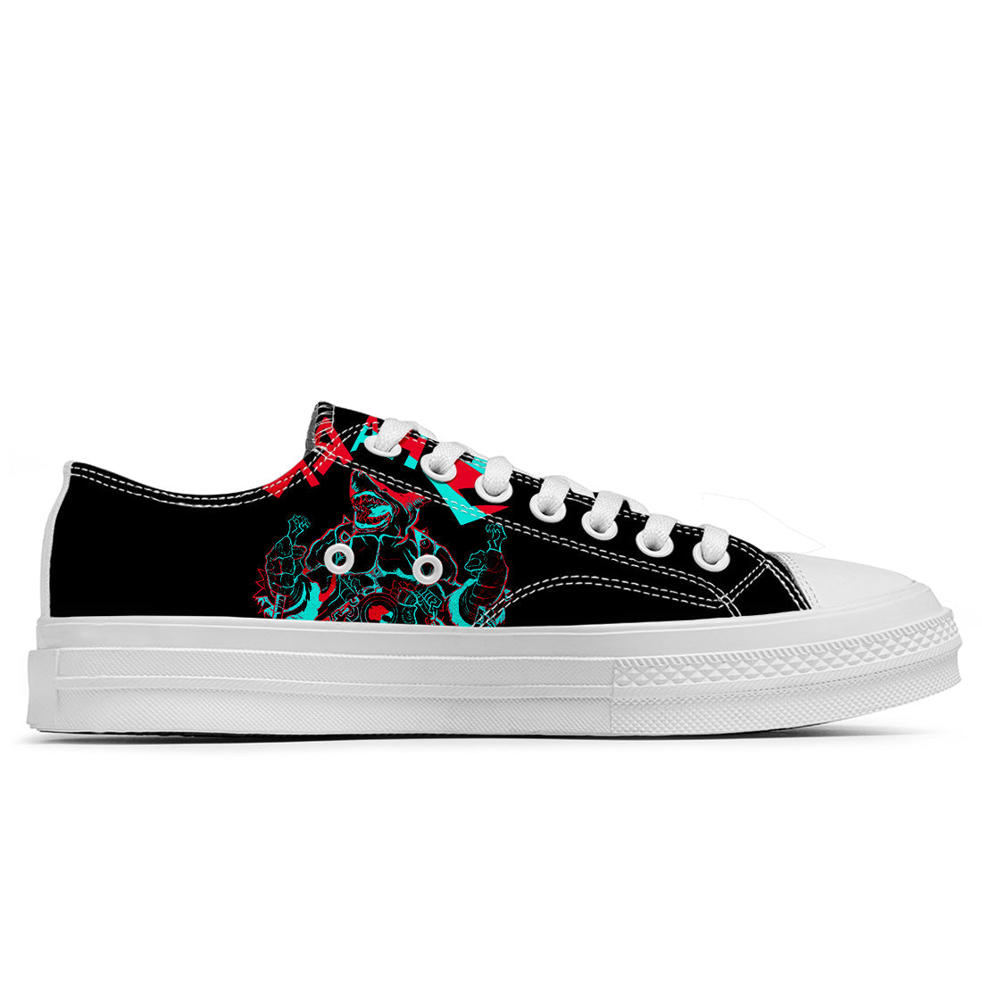 Realza tu estilo con las zapatillas bajas de lona Shark para hombre y mujer