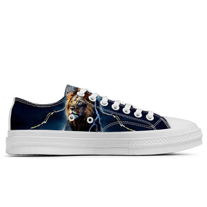Realza tu estilo con zapatillas bajas de lona para hombre y mujer