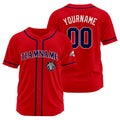 Uniformes de béisbol personalizados de alta calidad para adultos y niños & optimizados para el rendimiento & color rojo