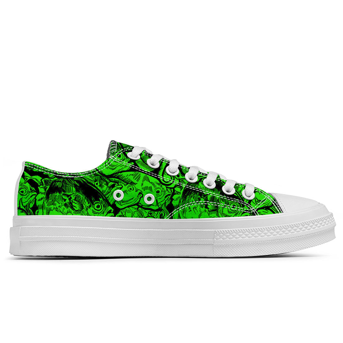 Resalta tu estilo con las zapatillas bajas de lona Fish para hombre y mujer
