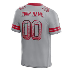 custom authentic drift fashion football jersey purple-black mesh