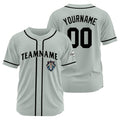 Uniformes de béisbol personalizados de alta calidad para adultos y niños & optimizados para el rendimiento (color gris)