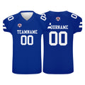 Camiseta de fútbol personalizada con nombre y número del equipo impresos