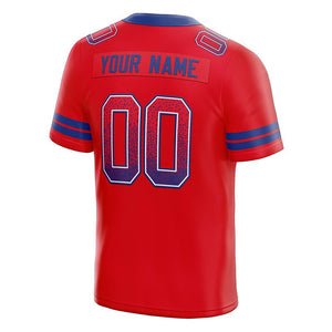 custom authentic drift fashion football jersey royal-black mesh