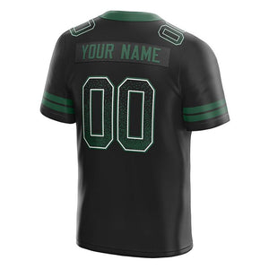 custom authentic drift fashion football jersey gray-green mesh