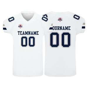 Camiseta de fútbol personalizada con nombre y número del equipo impresos