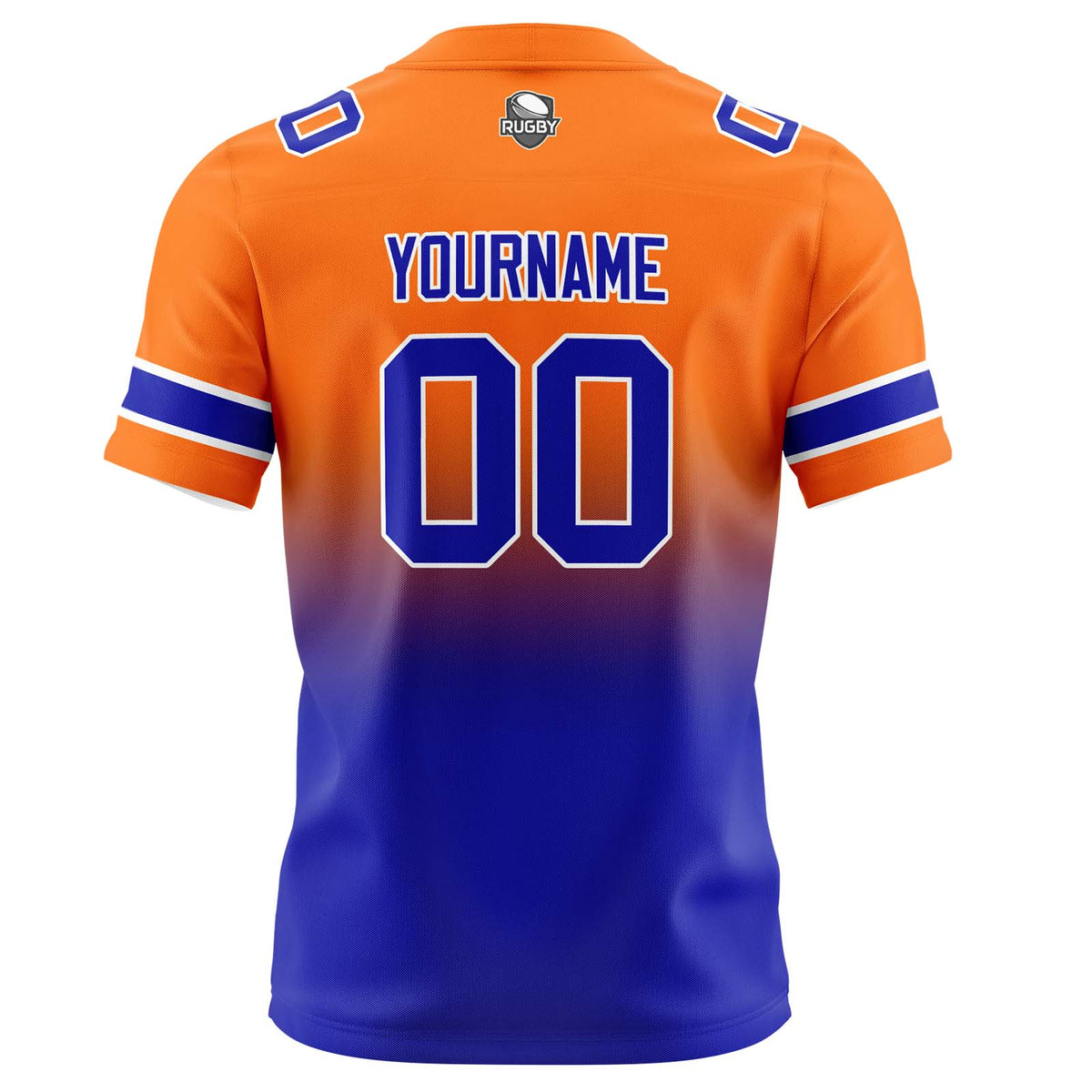 Camisetas de fútbol personalizadas con degradado-nombre-número y logotipo para adultos-niños y equipos