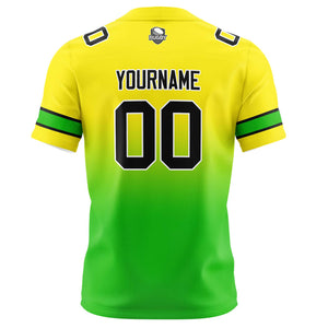 Camisetas de fútbol personalizadas con degradado-nombre-número y logotipo para adultos-niños y equipos