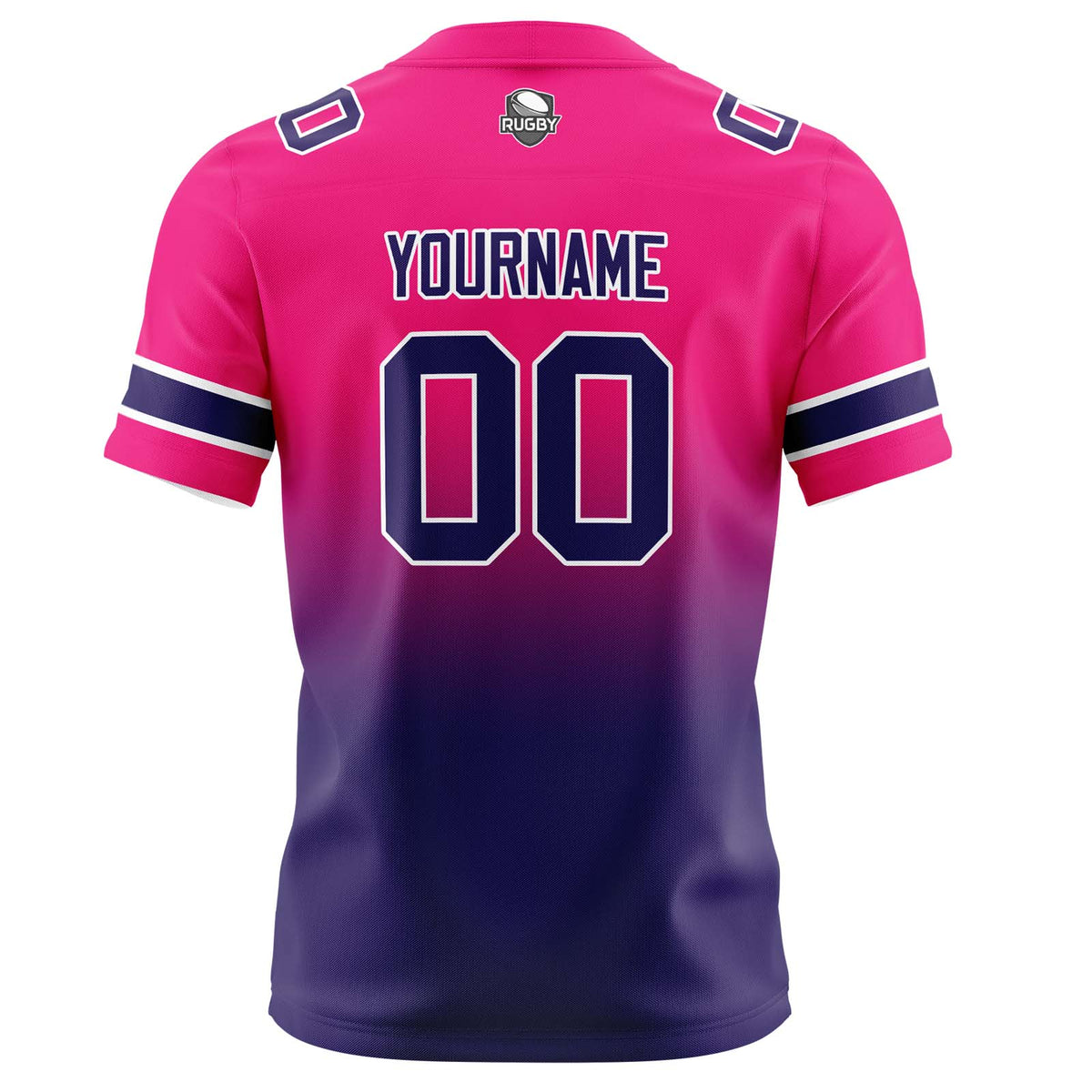 Camisetas de fútbol personalizadas con degradado-nombre-número y logotipo para adultos-niños y equipos