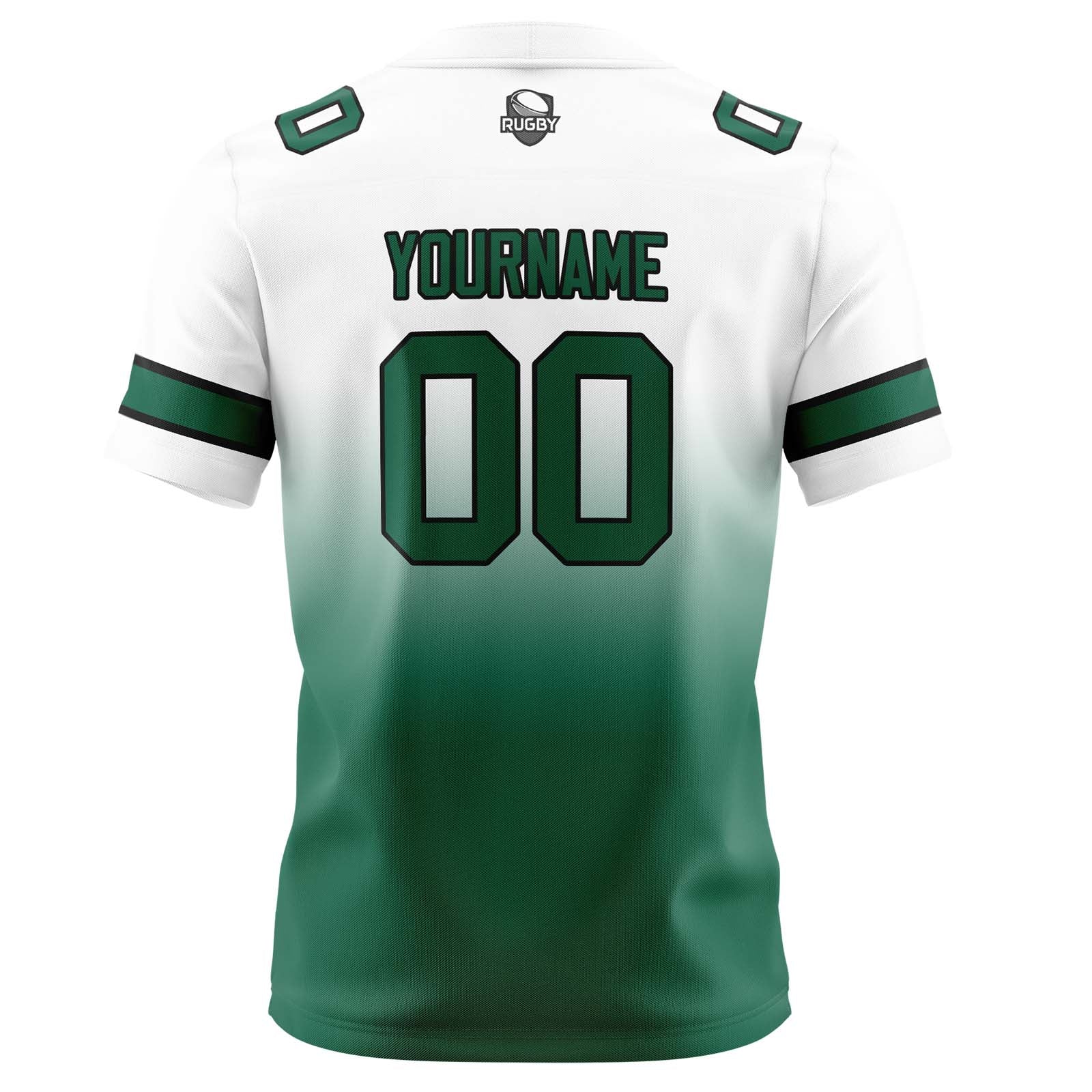 Camisetas de fútbol personalizadas con degradado-nombre-número y logotipo para adultos-niños y equipos
