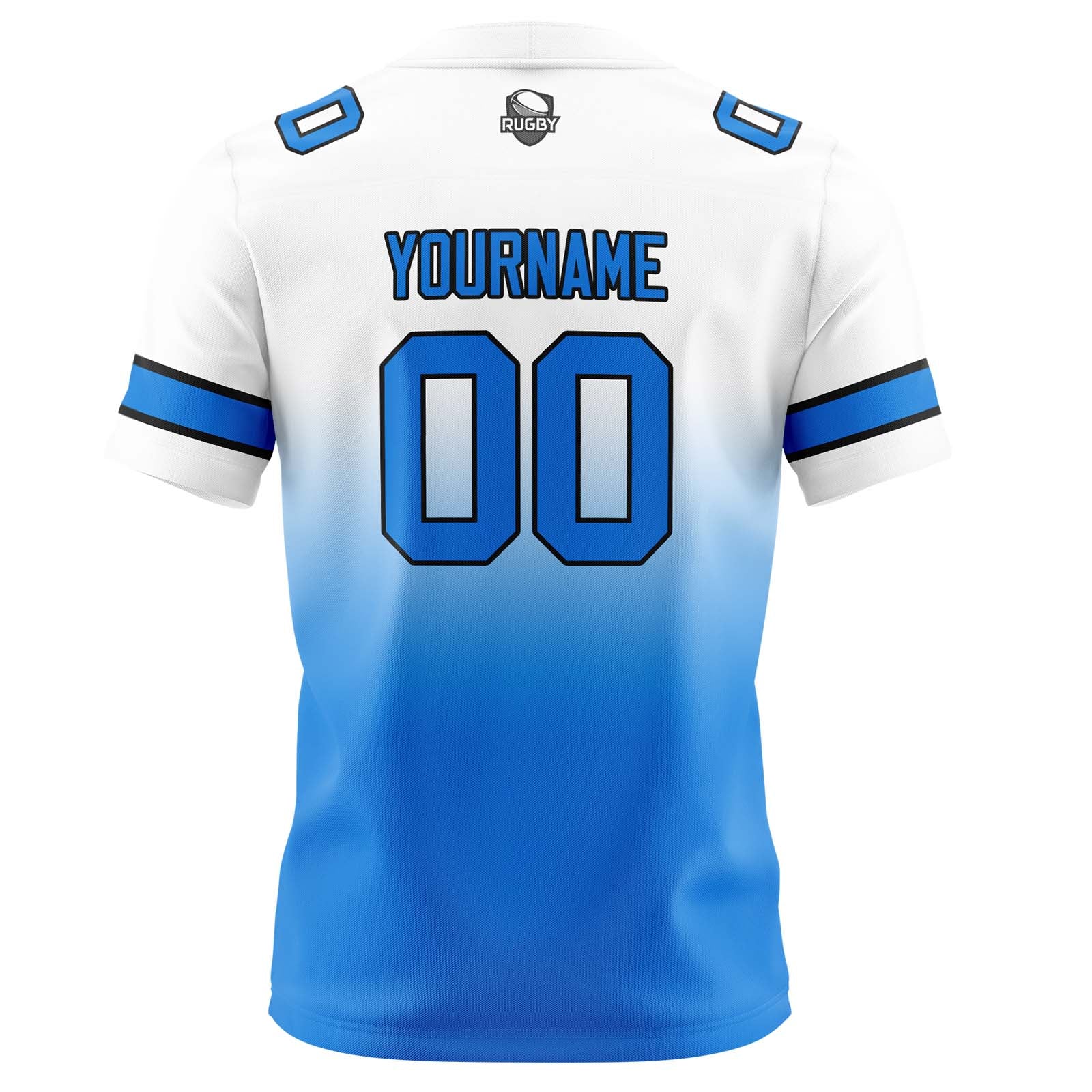 Camisetas de fútbol personalizadas con degradado-nombre-número y logotipo para adultos-niños y equipos