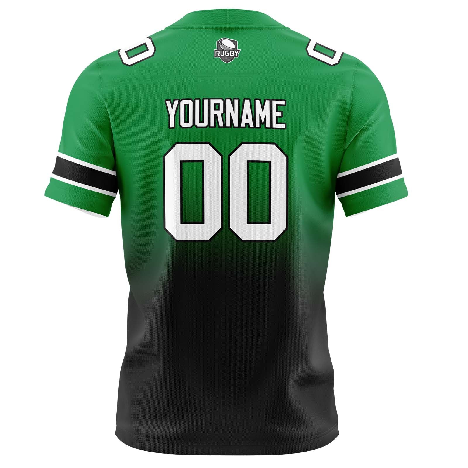 Camisetas de fútbol personalizadas con degradado-nombre-número y logotipo para adultos-niños y equipos