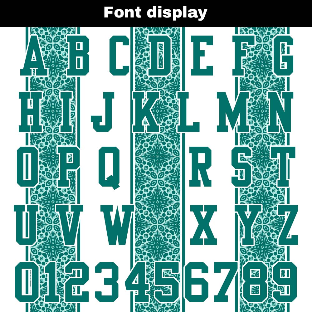 Camiseta de fútbol personalizada con nombre y número del equipo impresos y bordados-color blanco y verde