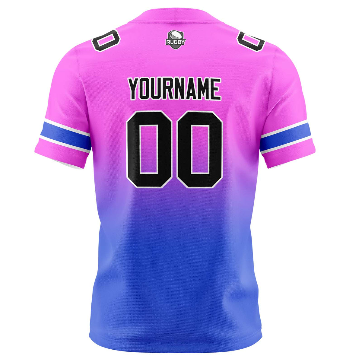 Camisetas de fútbol personalizadas con degradado-nombre-número y logotipo para adultos-niños y equipos