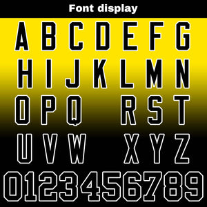 Camisetas de fútbol personalizadas con degradado-nombre-número y logotipo para adultos-niños y equipos