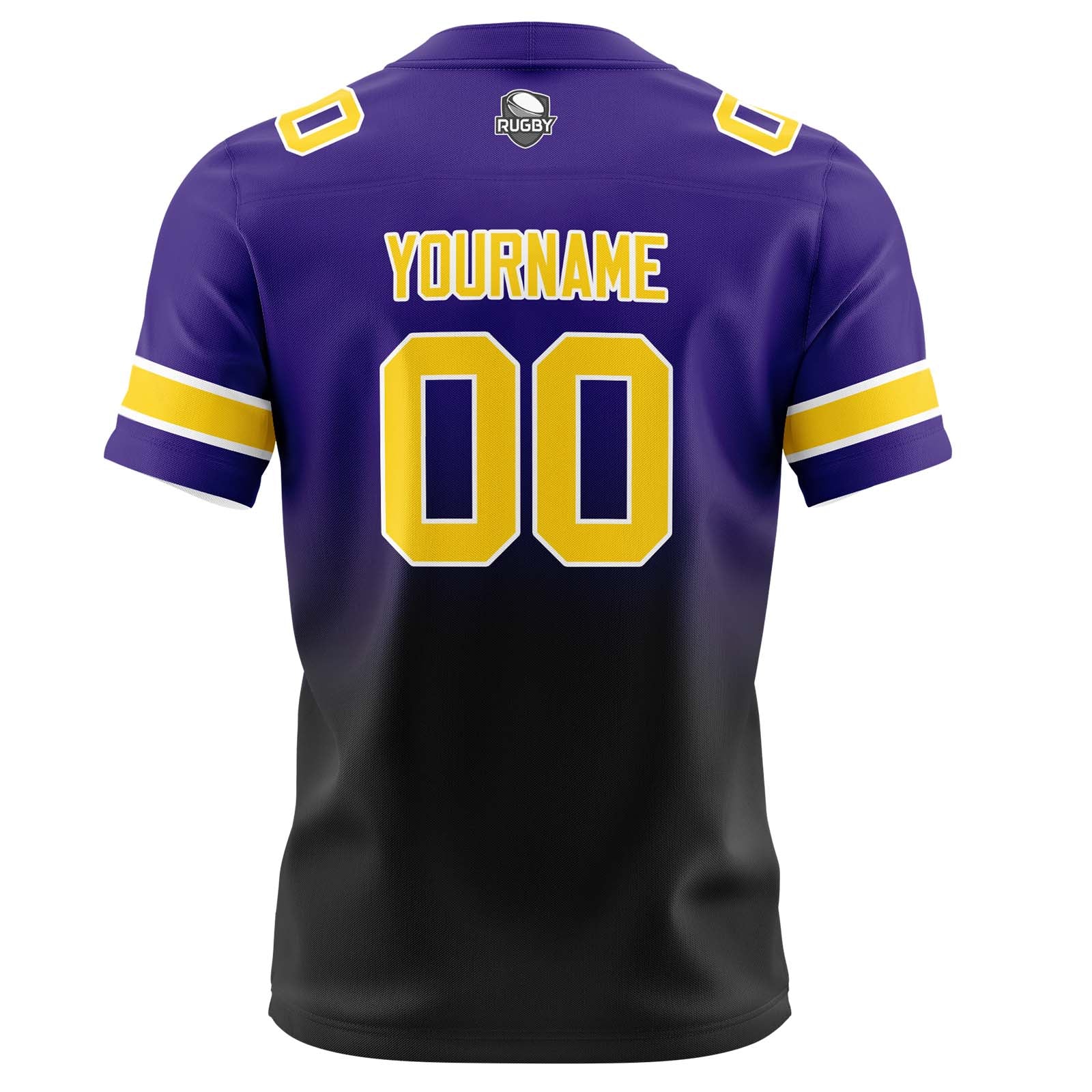 Camisetas de fútbol personalizadas con degradado-nombre-número y logotipo para adultos-niños y equipos