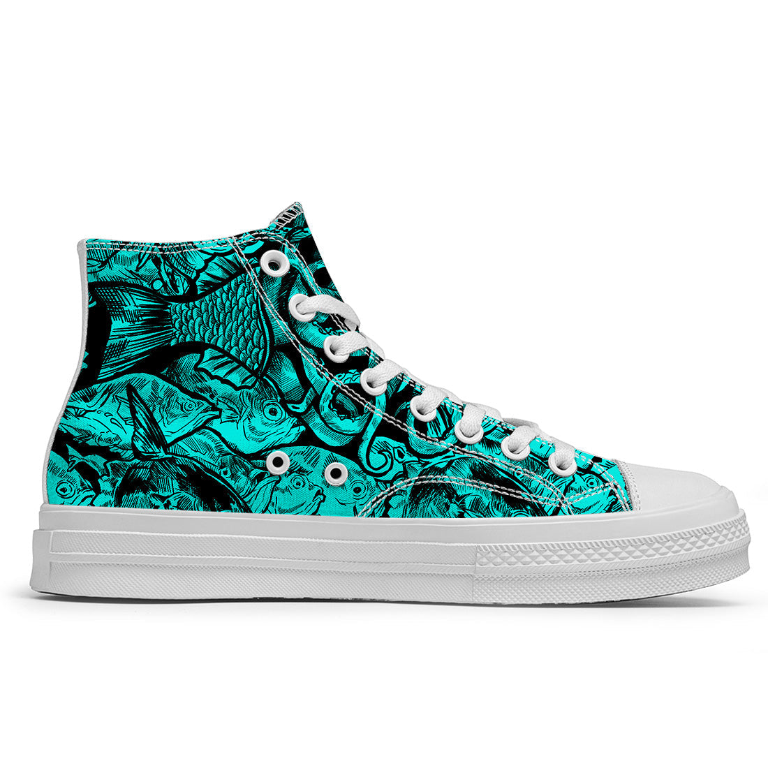 Realza tu estilo con zapatillas de lona de media caña para hombre y mujer