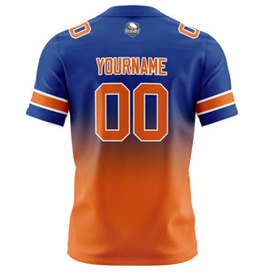 Camisetas de fútbol personalizadas con degradado-nombre-número y logotipo para adultos-niños y equipos