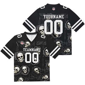 Camiseta de fútbol personalizada con nombre y número del equipo bordados y estampados -Girasol -Gris oscuro