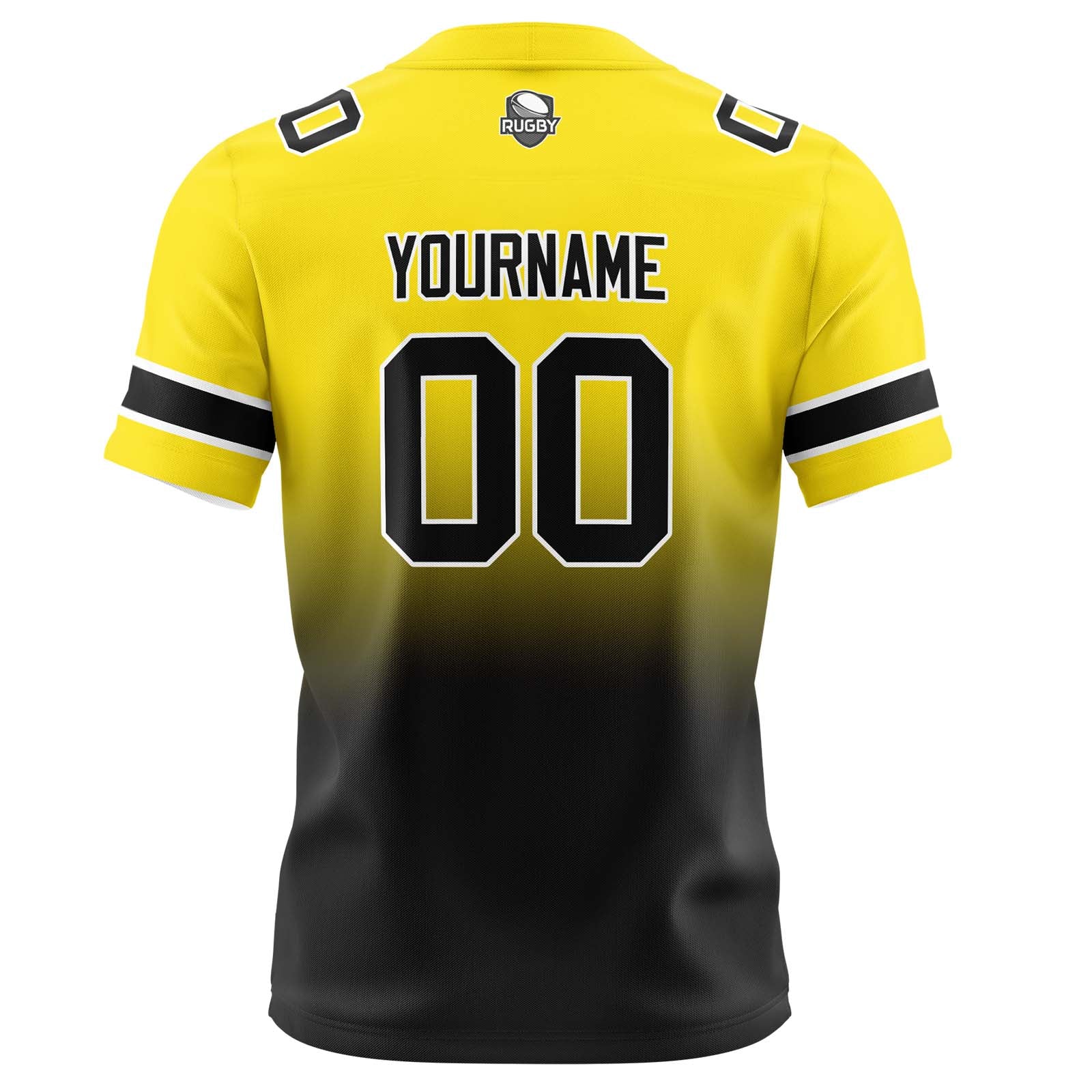 Camisetas de fútbol personalizadas con degradado-nombre-número y logotipo para adultos-niños y equipos