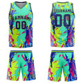 Uniforme de baloncesto personalizado en color verde roto con tu logotipo-nombre y número impresos