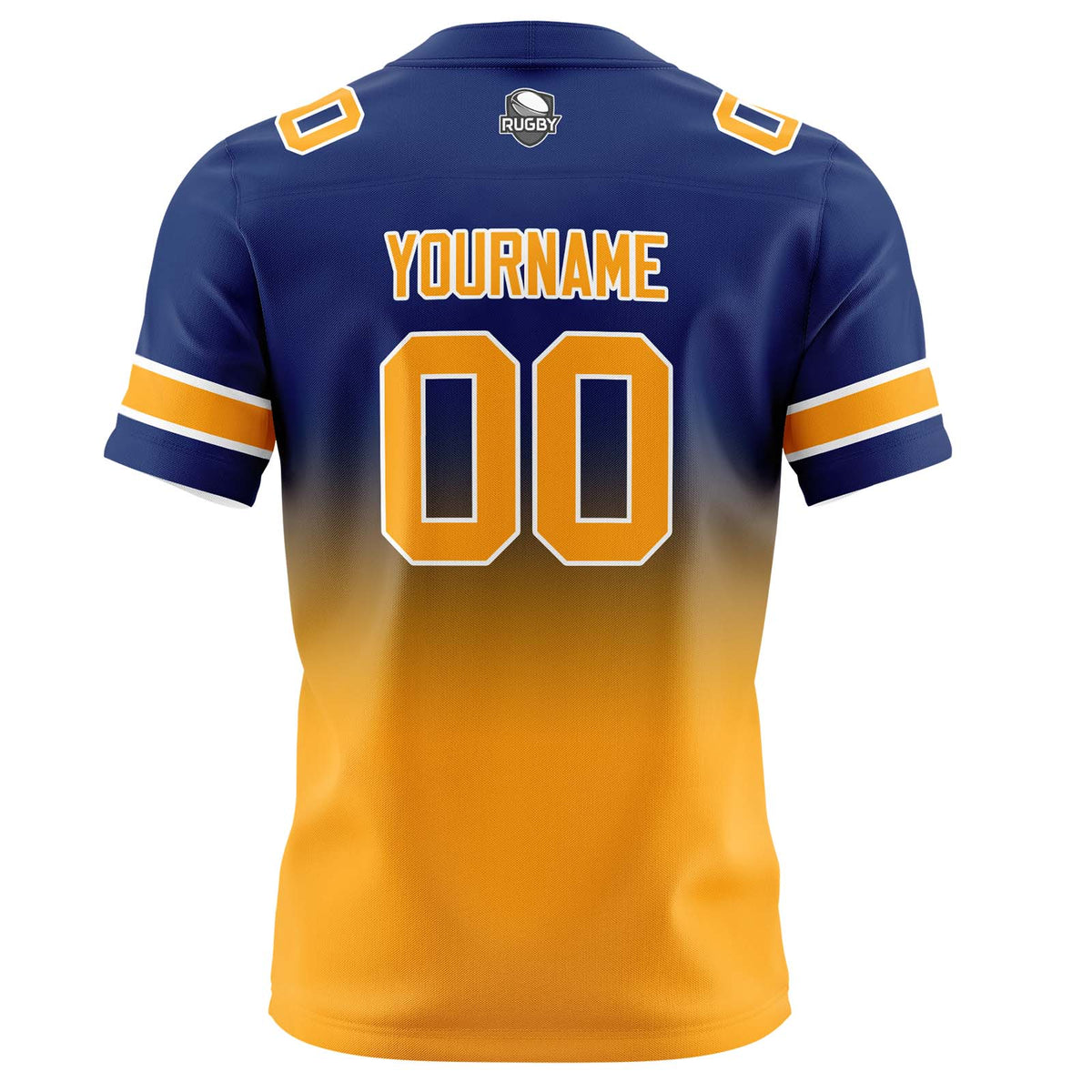 Camisetas de fútbol personalizadas con degradado-nombre-número y logotipo para adultos-niños y equipos