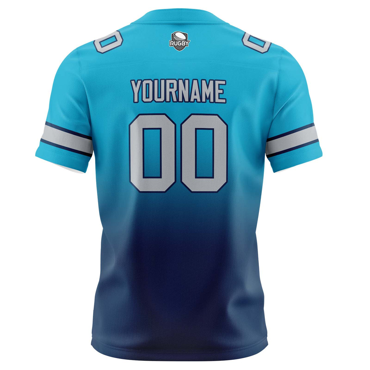 Camisetas de fútbol personalizadas con degradado-nombre-número y logotipo para adultos-niños y equipos