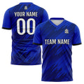 Conjunto personalizado de camiseta y jersey de uniforme real para niños y adultos