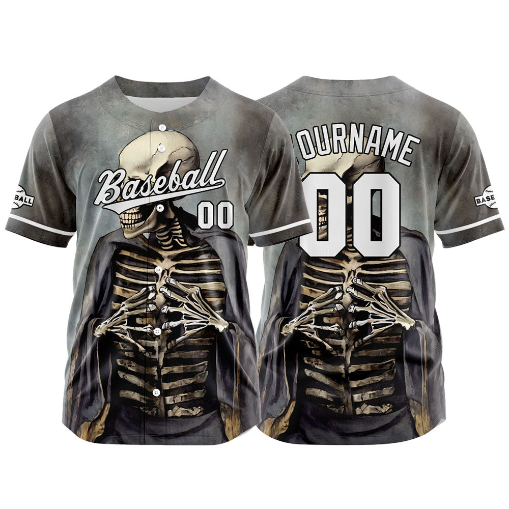 Camiseta de béisbol personalizada para hombres mujeres ni?os y jóvenes con bordados e impresión en gris y verde