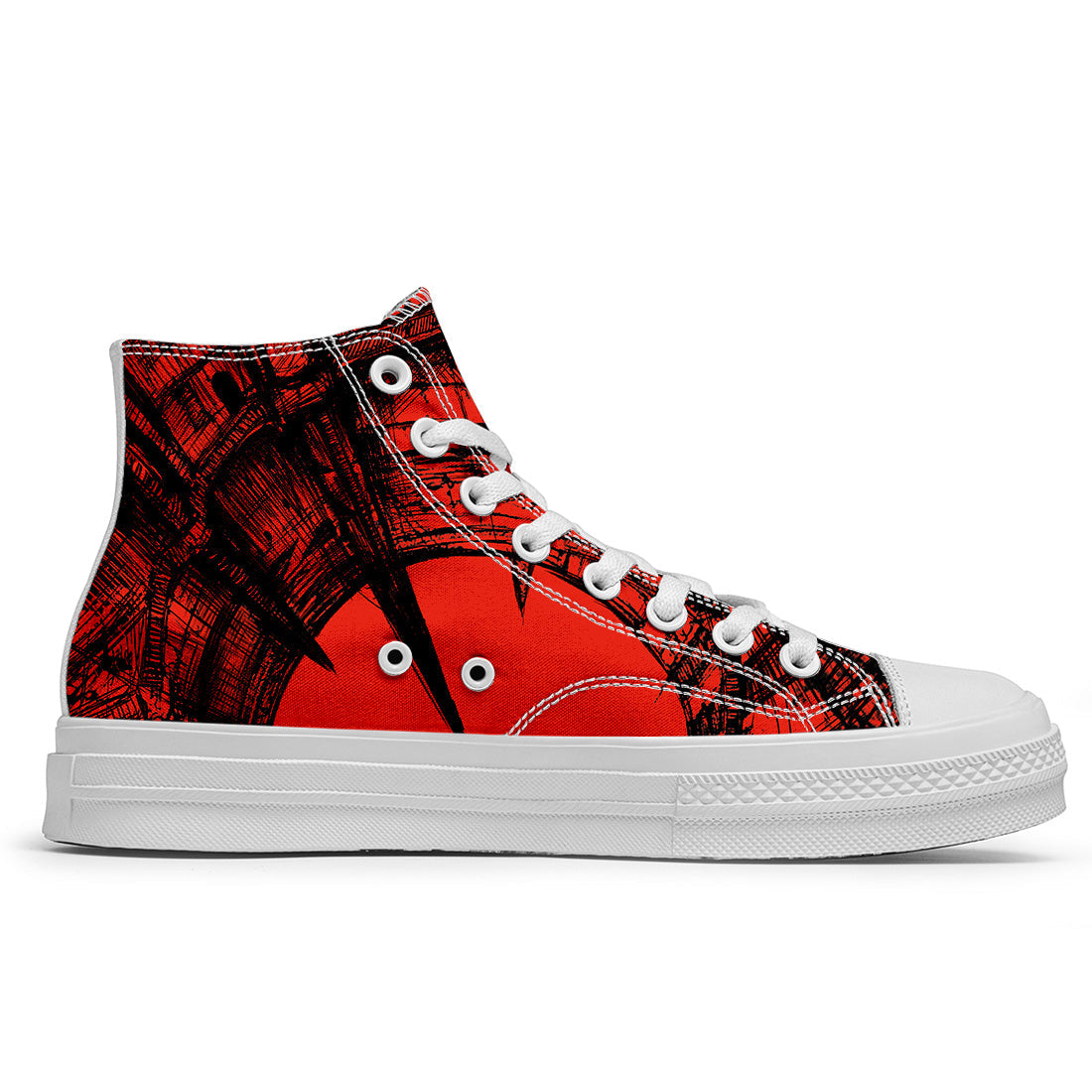 Realza tu estilo con zapatillas de lona de media caña para hombre y mujer