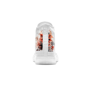 Resalta tu estilo con las zapatillas de lona de media caña para hombre y mujer Lion