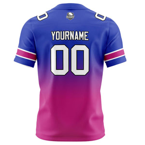 Camisetas de fútbol personalizadas con degradado-nombre-número y logotipo para adultos-niños y equipos