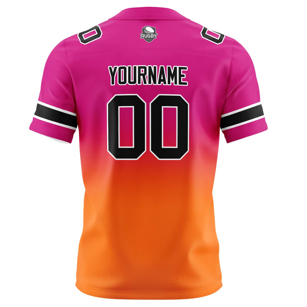 Camisetas de fútbol personalizadas con degradado-nombre-número y logotipo para adultos-niños y equipos