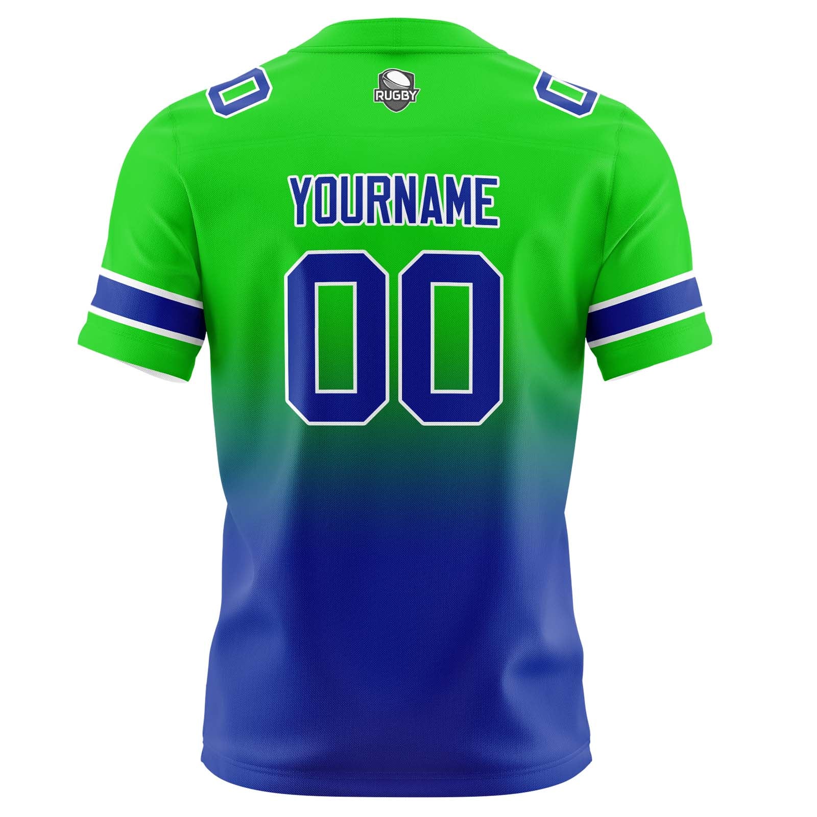 Camisetas de fútbol personalizadas con degradado-nombre-número y logotipo para adultos-niños y equipos