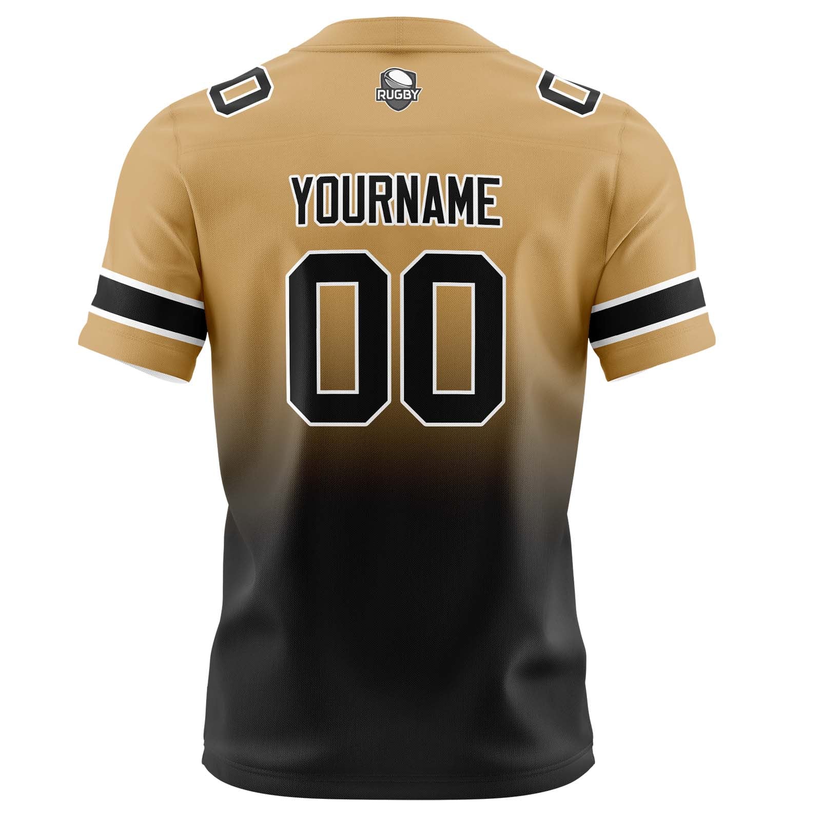 Camisetas de fútbol personalizadas con degradado-nombre-número y logotipo para adultos-niños y equipos