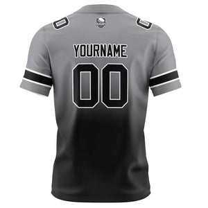 Camisetas de fútbol personalizadas con degradado-nombre-número y logotipo para adultos-niños y equipos