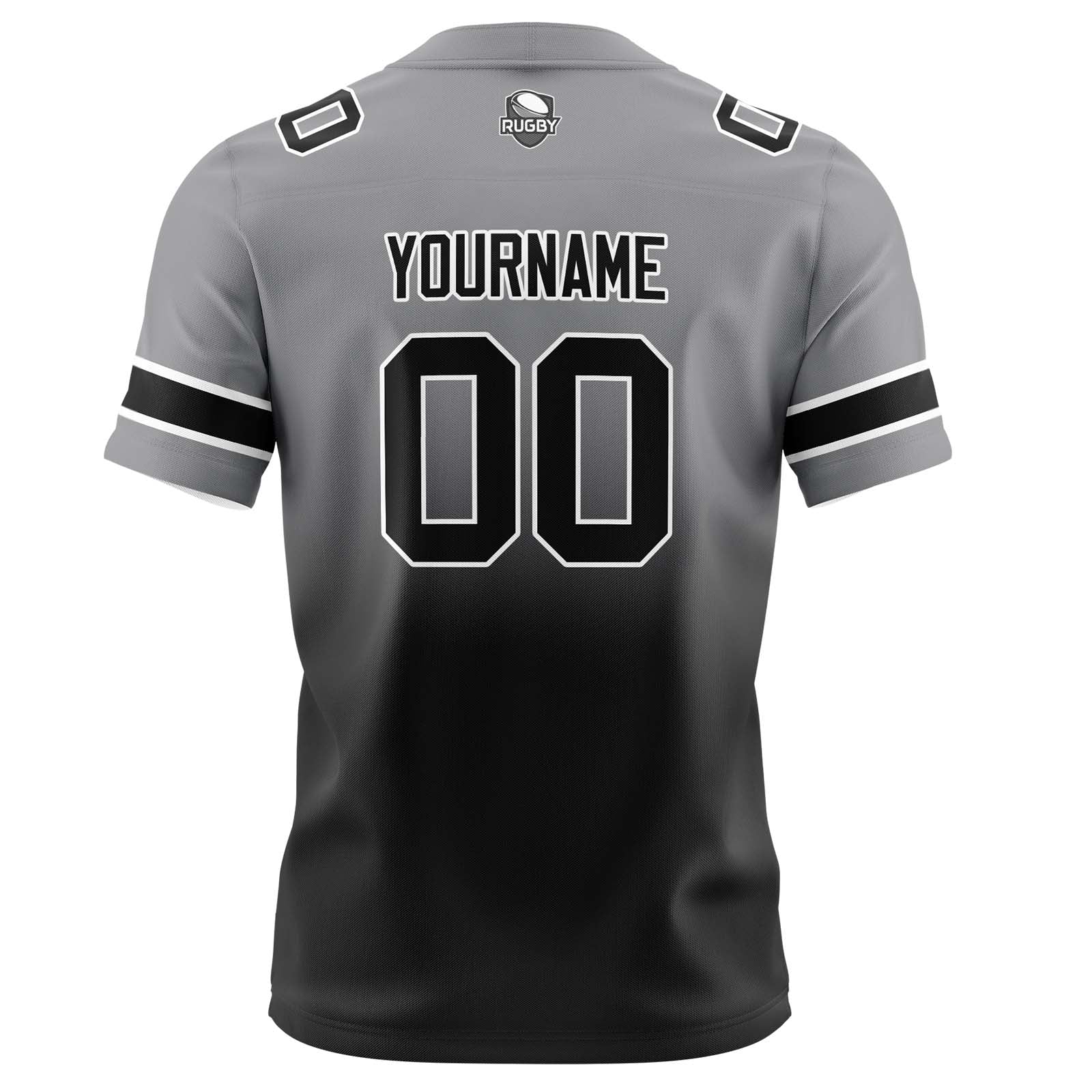Camisetas de fútbol personalizadas con degradado-nombre-número y logotipo para adultos-niños y equipos