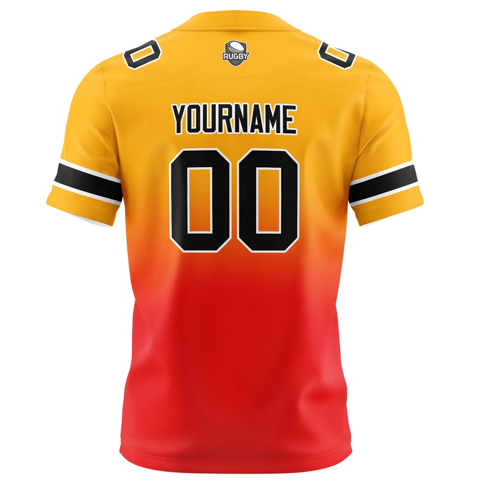 Camisetas de fútbol personalizadas con degradado-nombre-número y logotipo para adultos-niños y equipos
